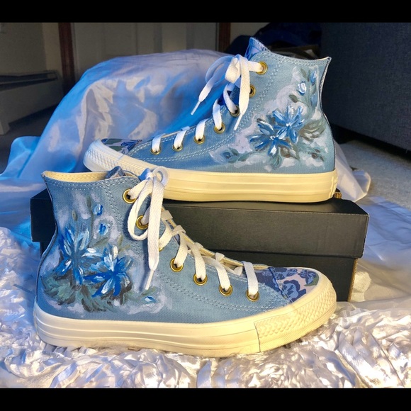 hand painted converse shoes